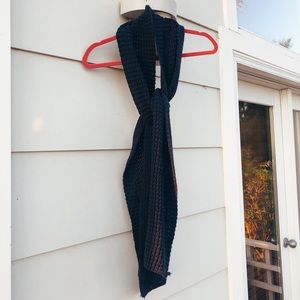 Xhilaration Blue Knit Scarf.